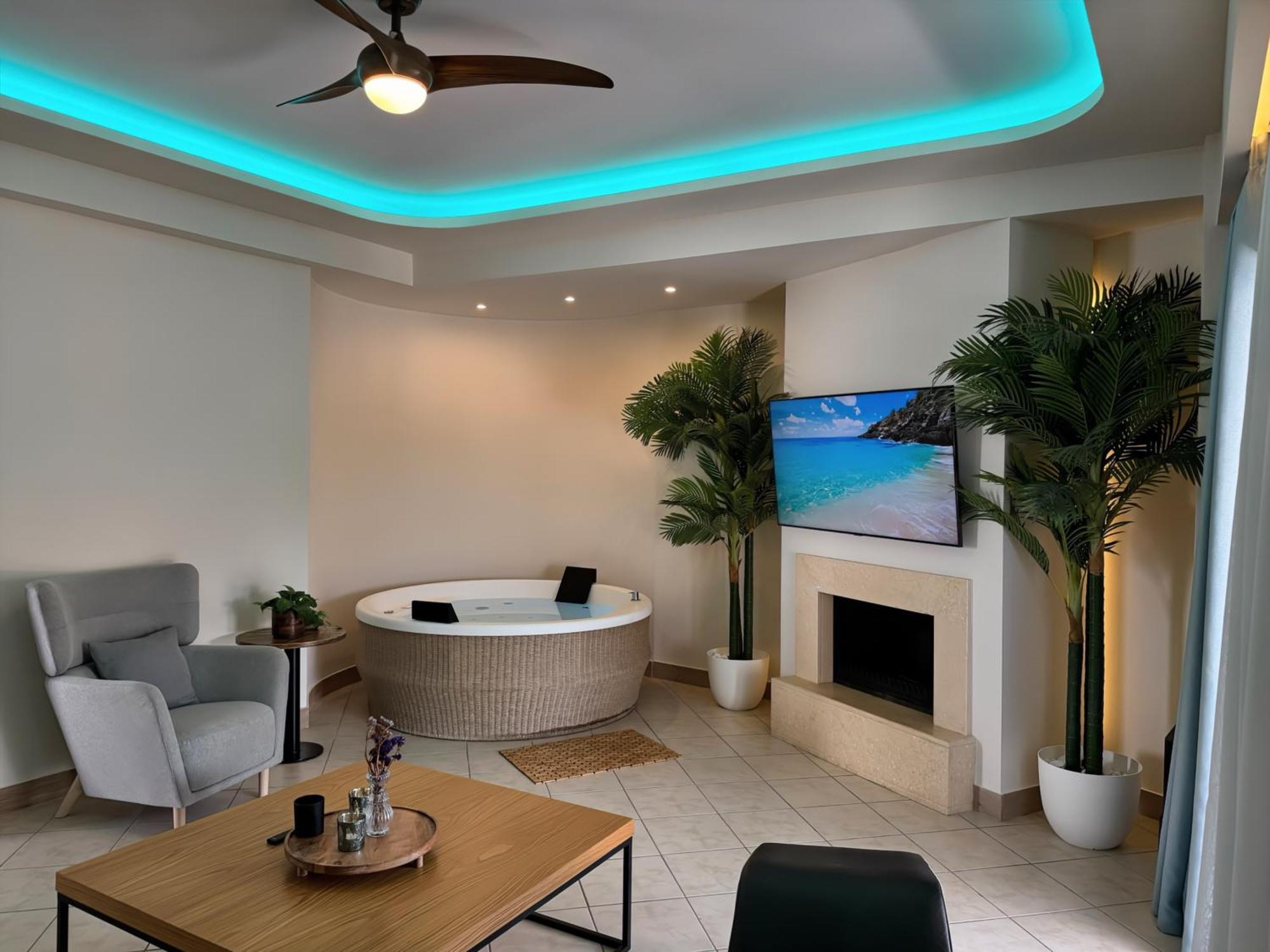Panorama Suites & Spa - Adults Only Stómion الغرفة الصورة